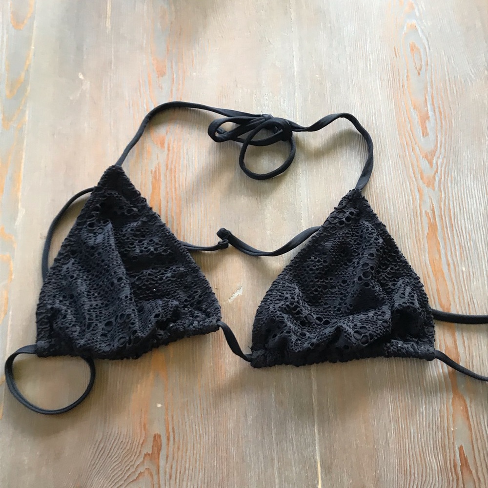 Mossimo black bikini top